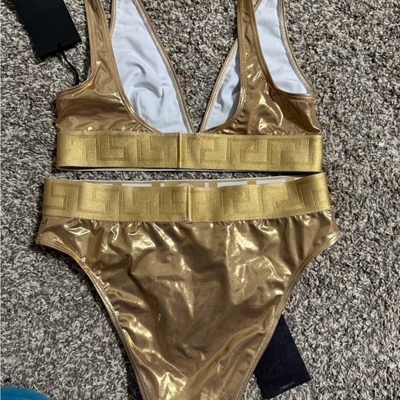 Versace Laminated Bikini